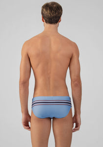 Swim Briefs with Stripes