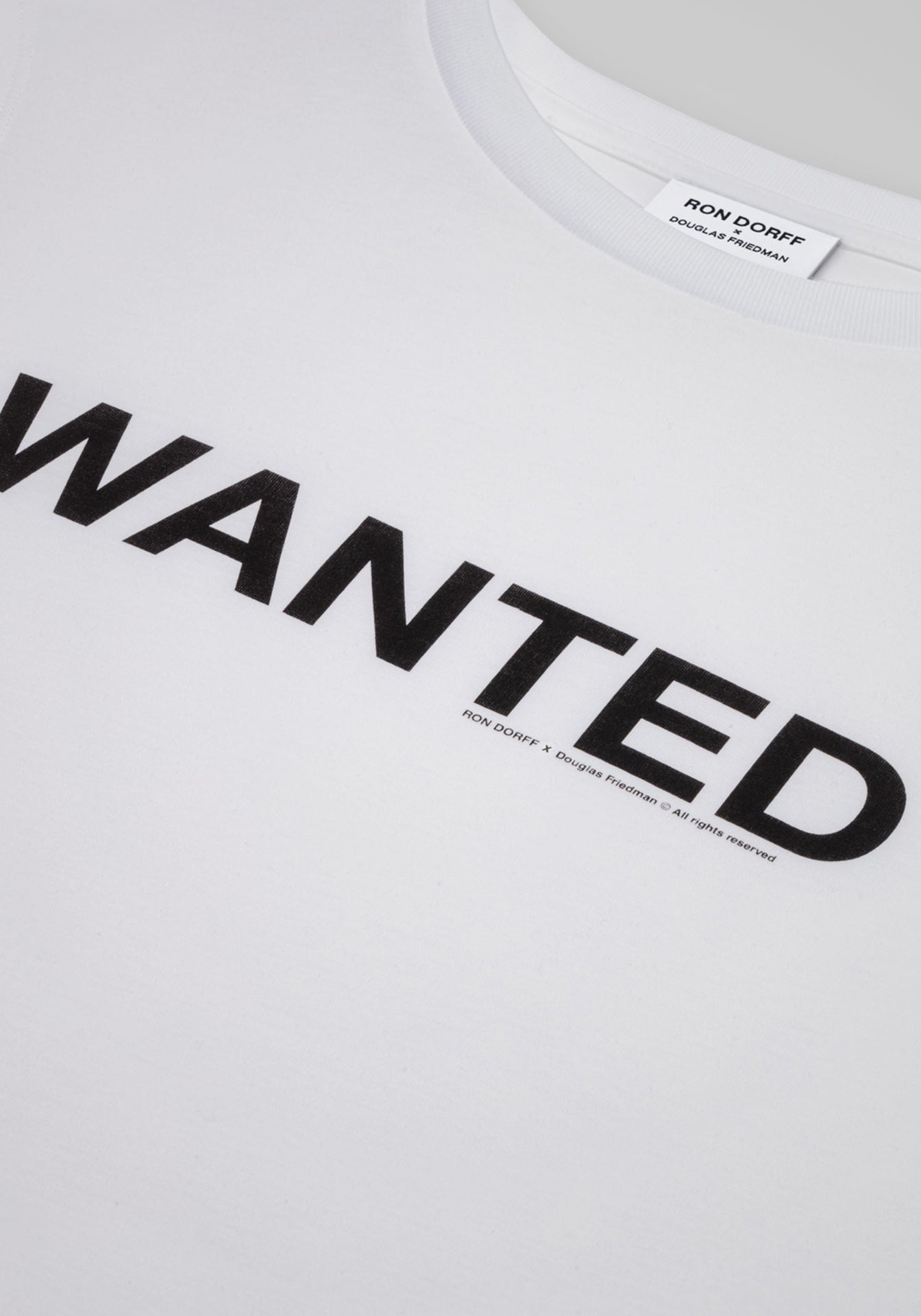 Organic Cotton Sleeveless T-Shirt "Wanted"