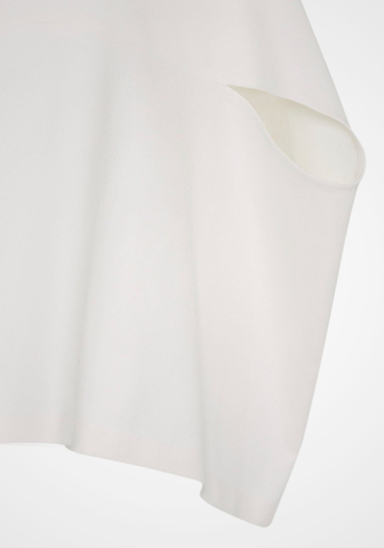 Zip Up Cocoon Caftan Top