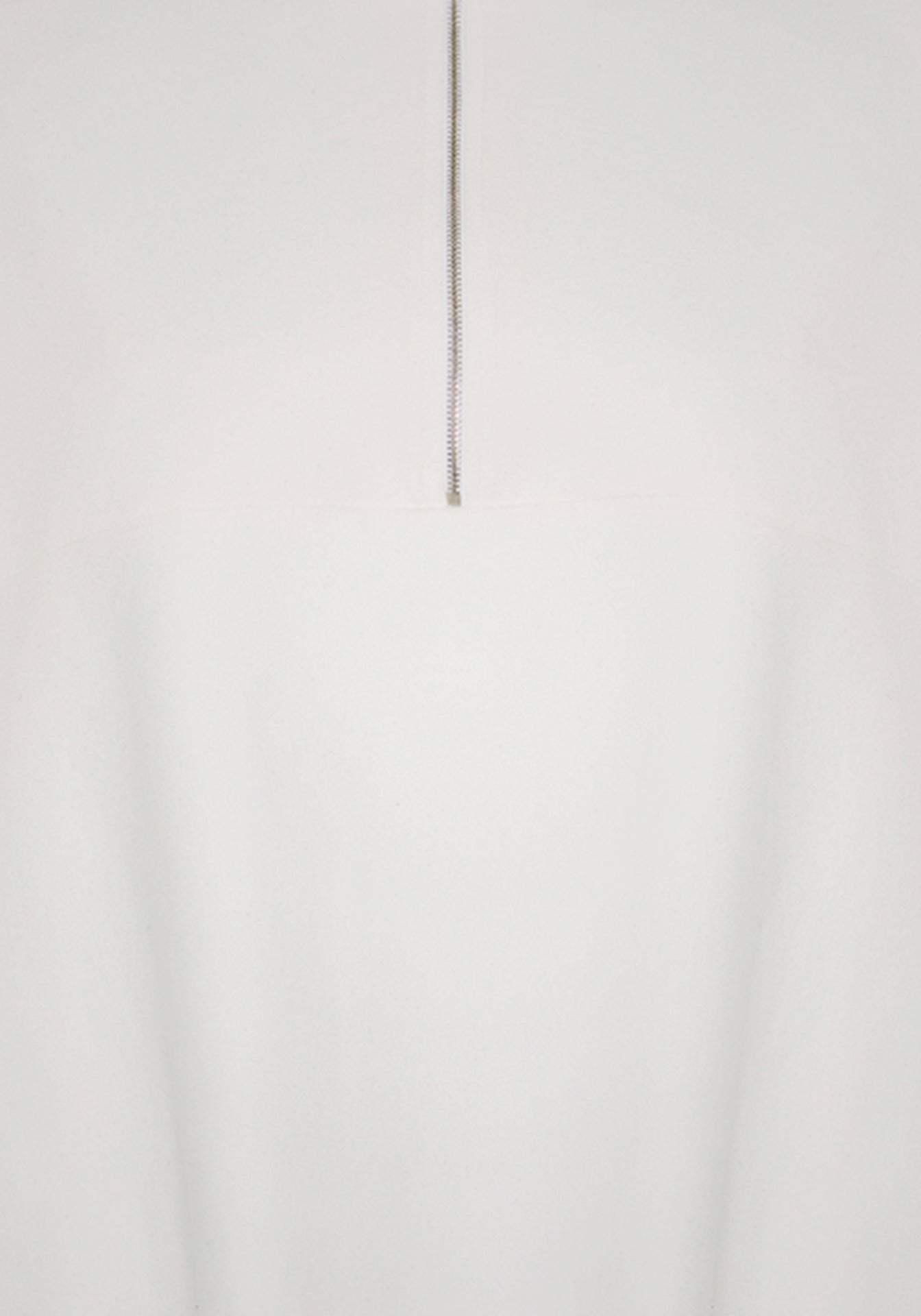Zip Up Cocoon Caftan Top