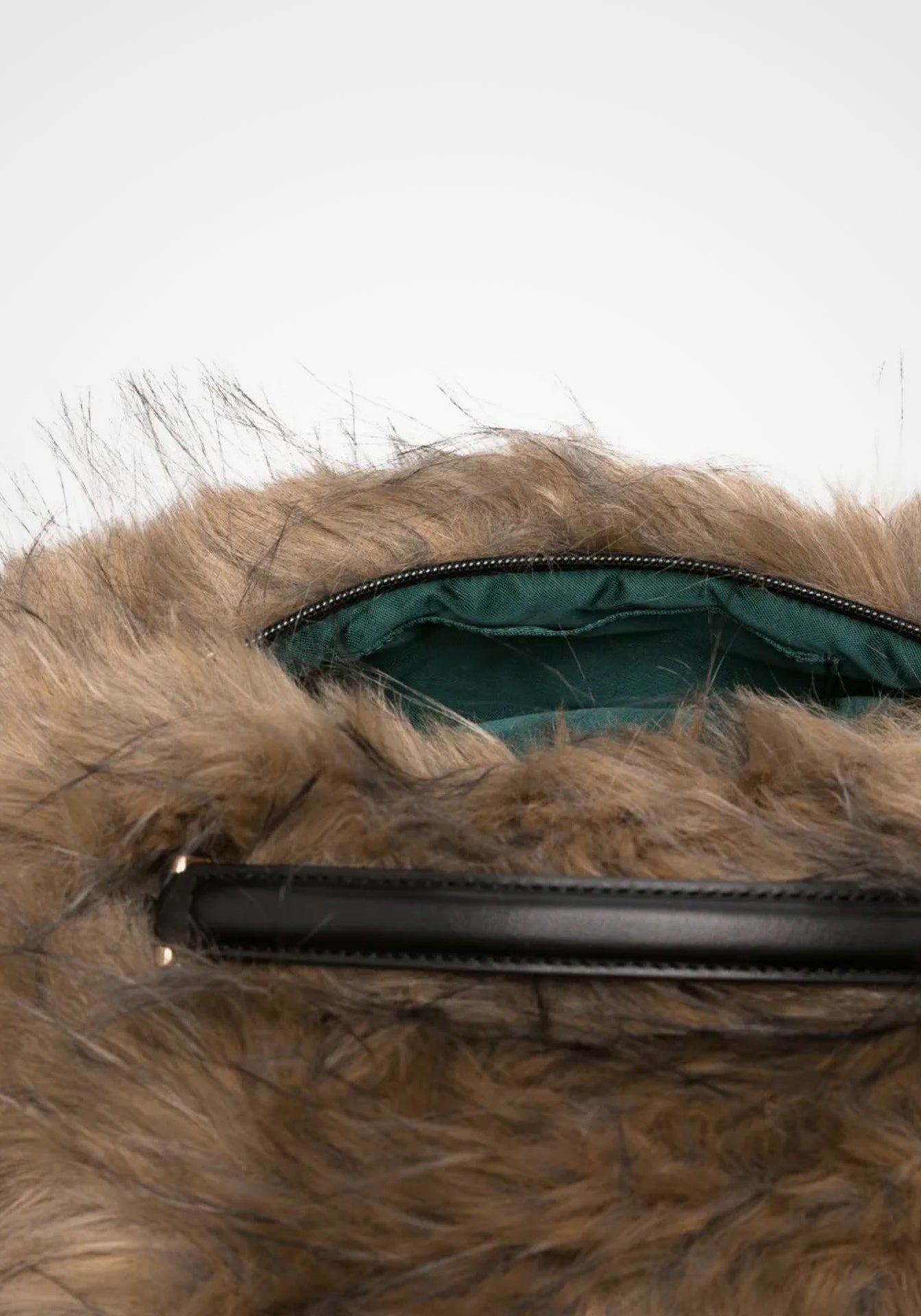 Faux Fur Muff Handbag