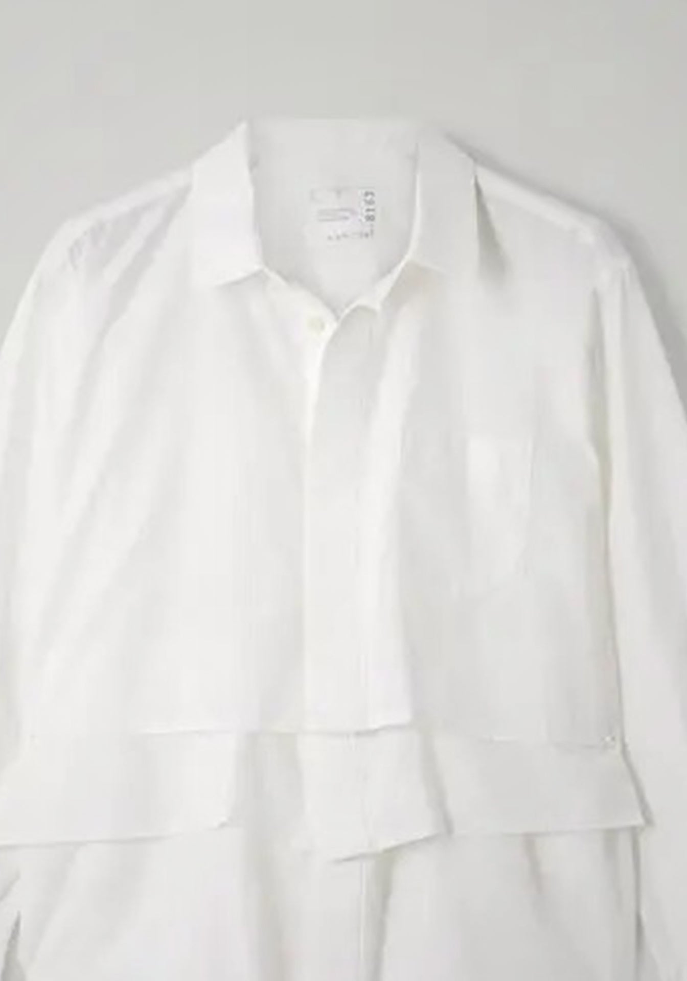 Layered Poplin Shirt