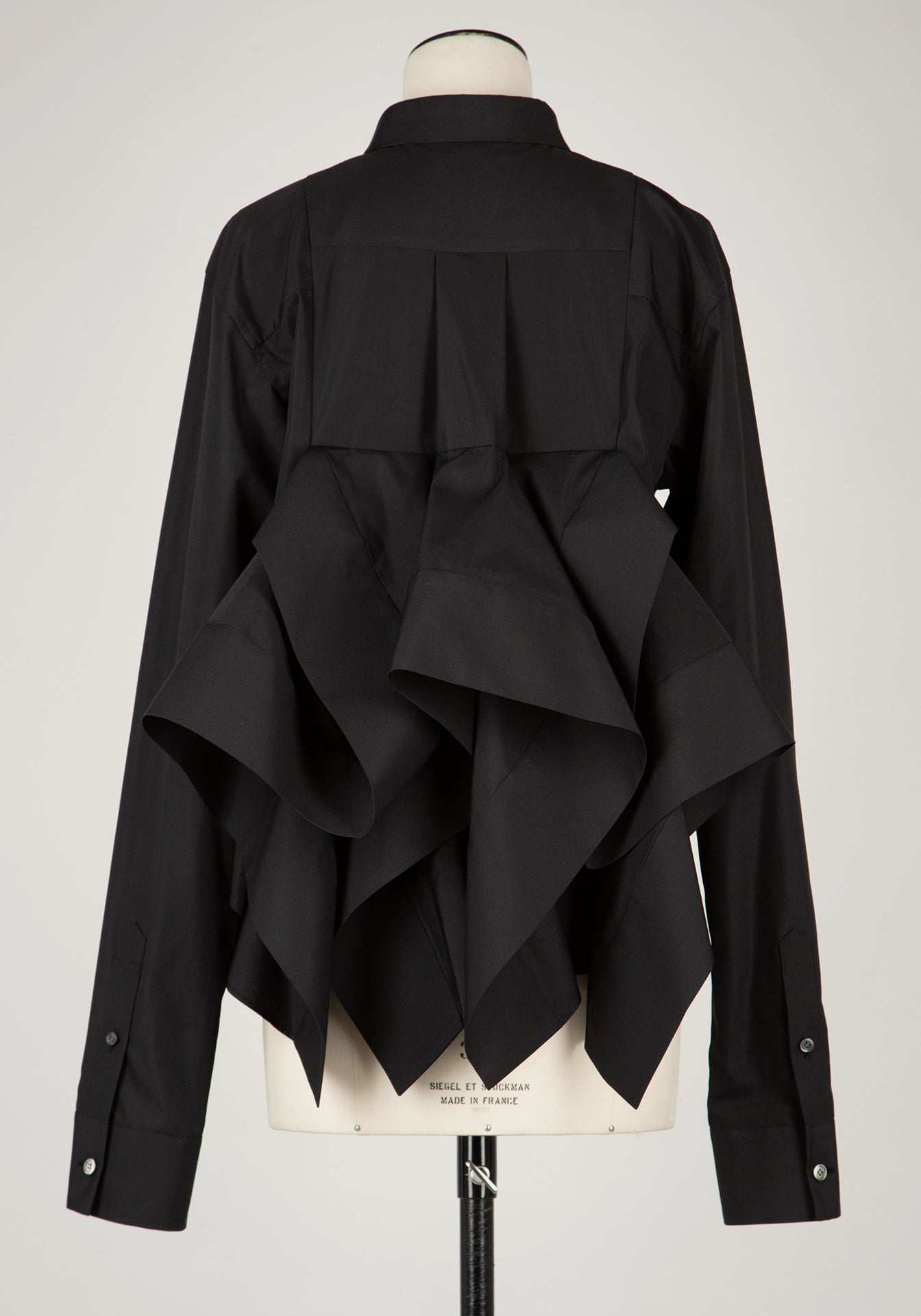 Ruffled Poplin Shirt