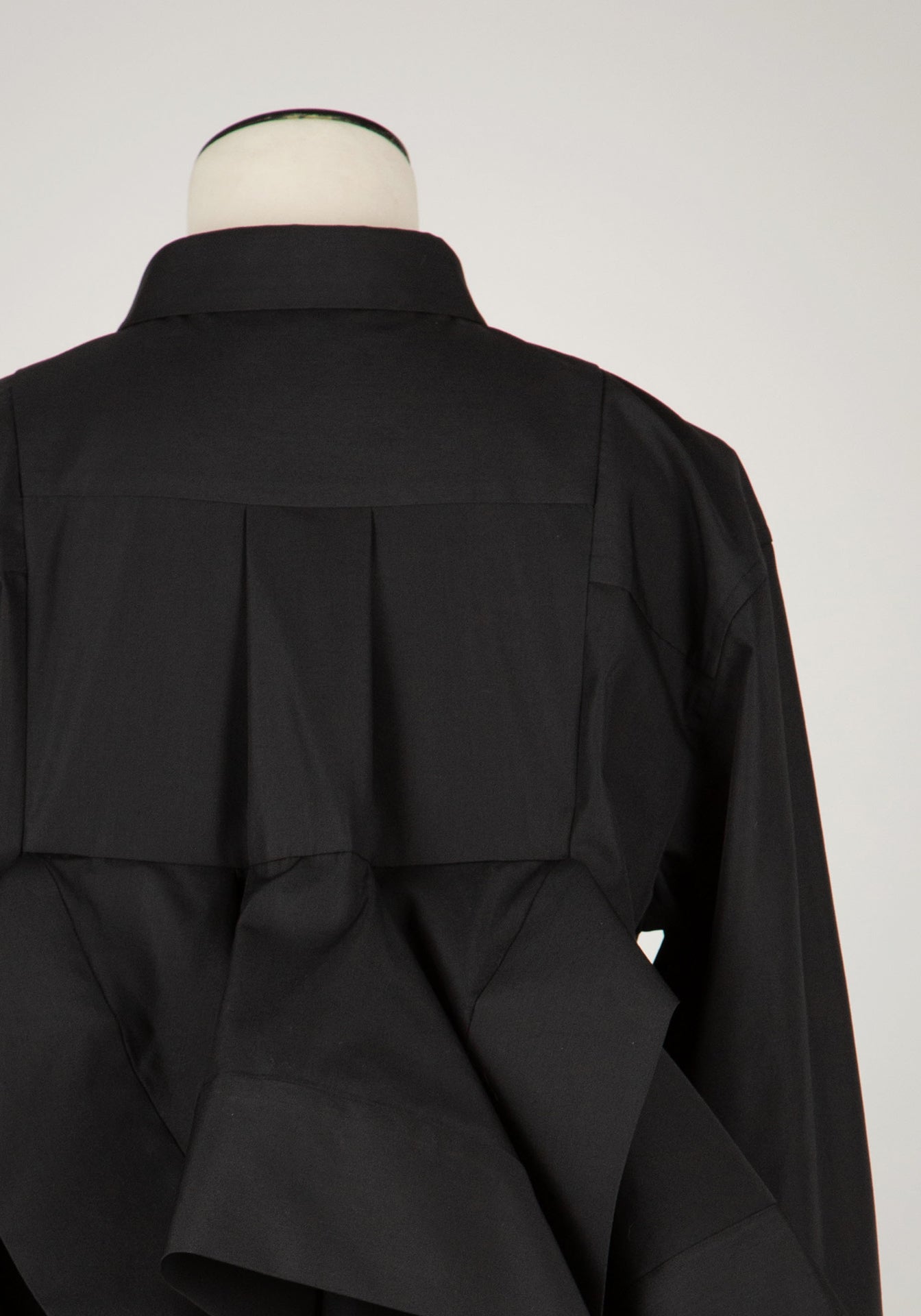 Ruffled Poplin Shirt