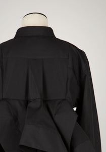 Ruffled Poplin Shirt
