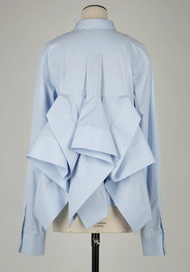 Ruffled Poplin Shirt