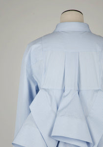 Ruffled Poplin Shirt