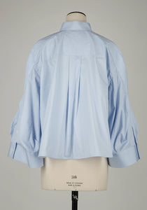 Poplin Wide Sleeve Shirt