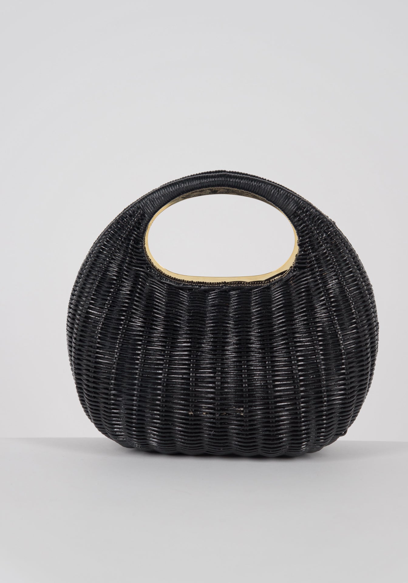 Rattan Round Bag