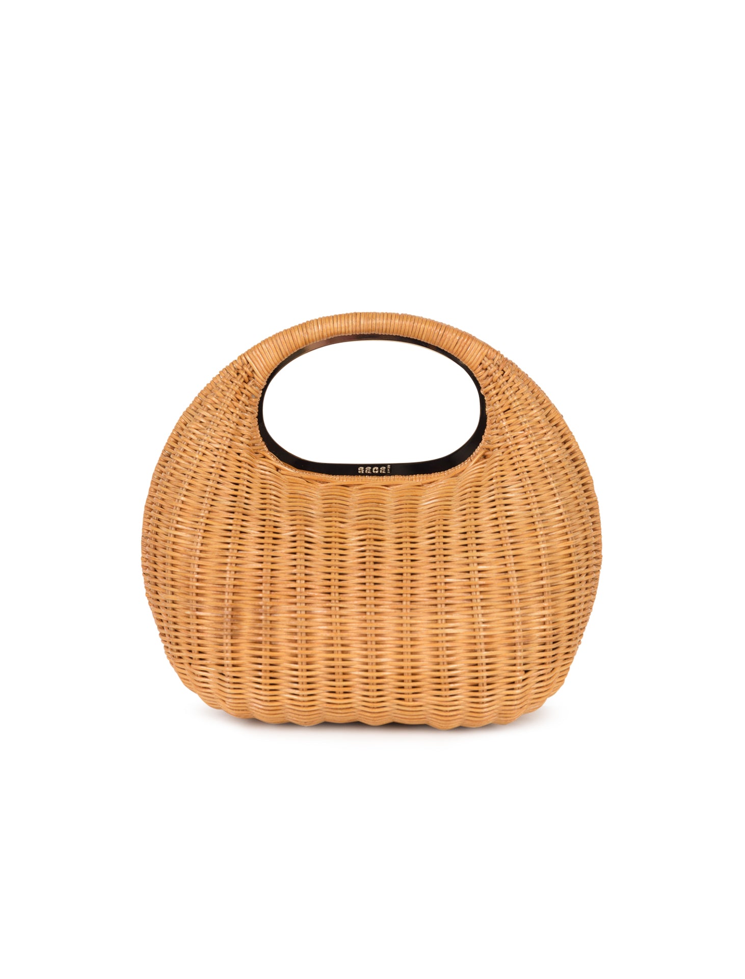 Rattan Round Bag