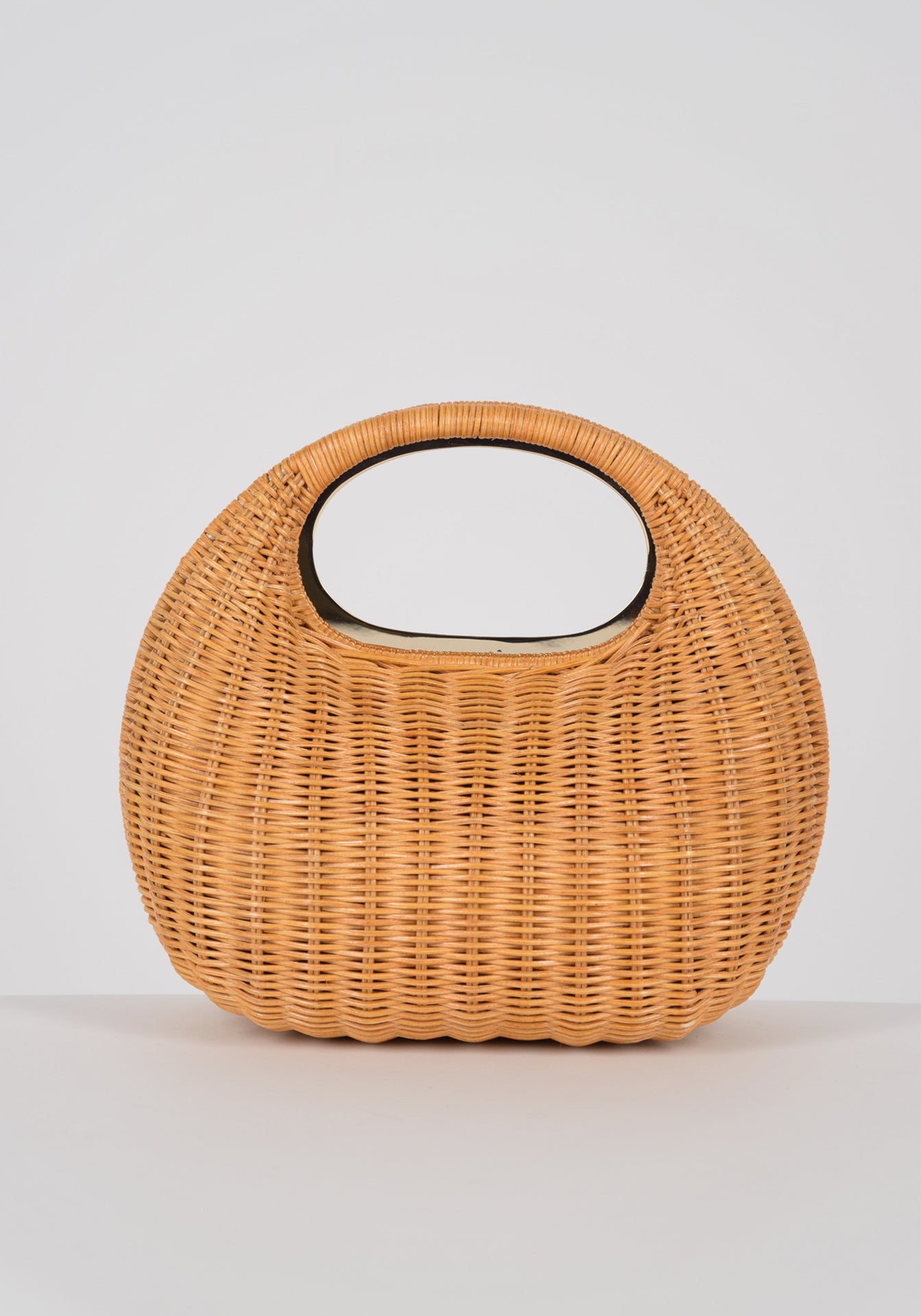 Rattan Round Bag