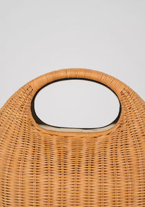 Rattan Round Bag