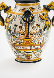 Ceramic Rectangular Decoration Vase, Small