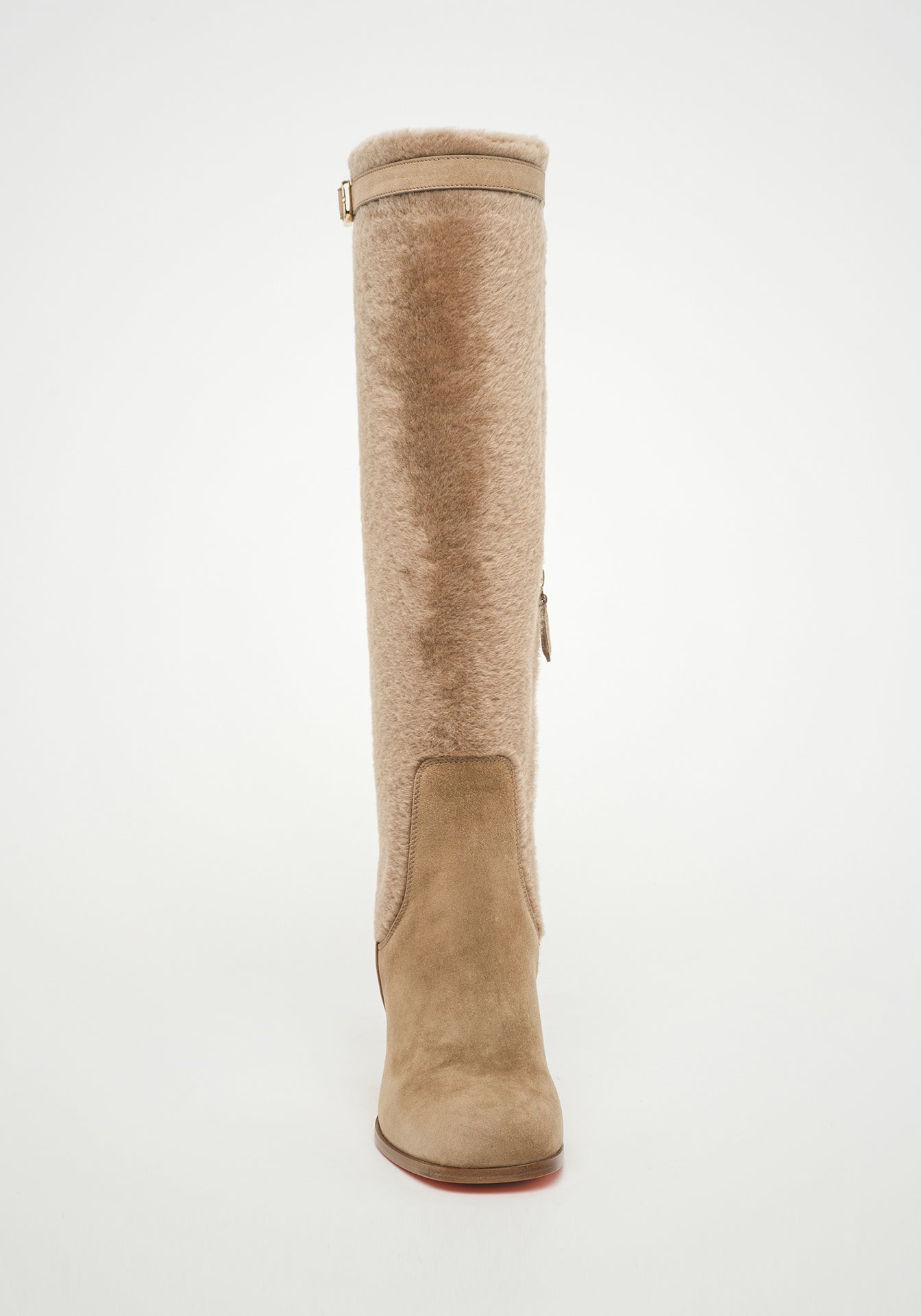 Libby Shearling Heel Boot