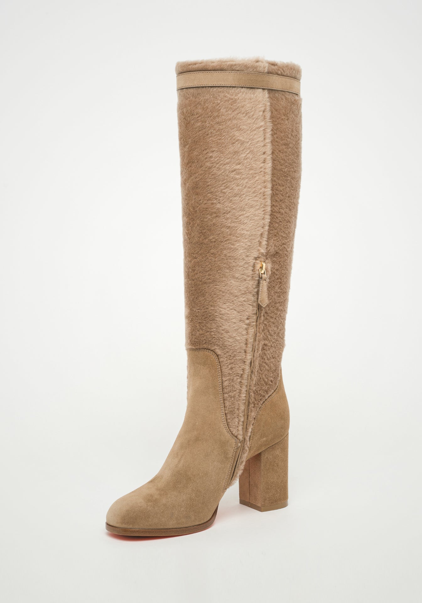 Libby Shearling Heel Boot
