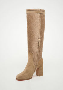 Libby Shearling Heel Boot