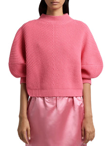 Cashmere Puff Sleeve Pullover