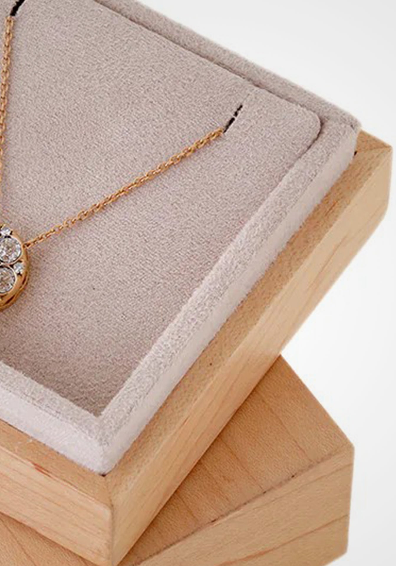 Beirut, 18K Yellow Gold, Morganite + Diamond Pendant