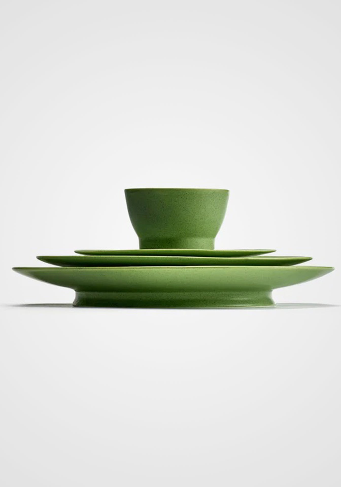 Ra Green Dinner Plate, Set of 2