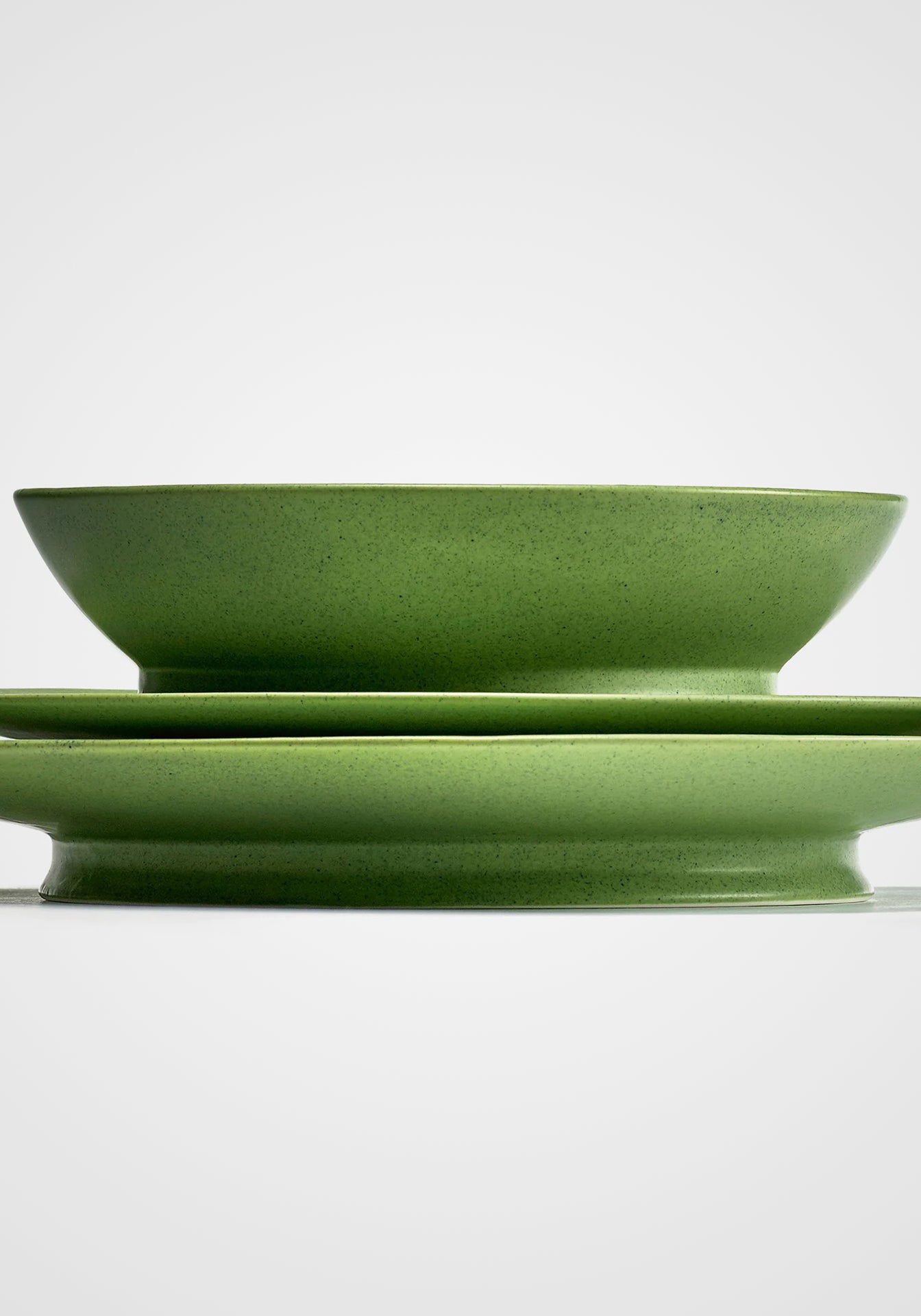 Ra Green Soup Bowl, Set of 2