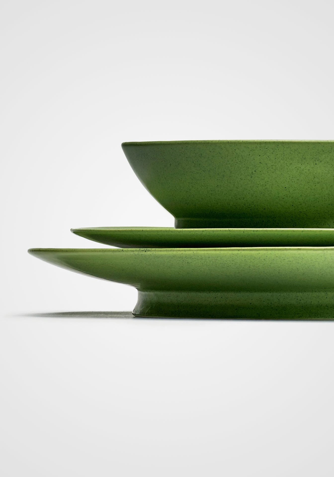 Ra Green Soup Bowl, Set of 2