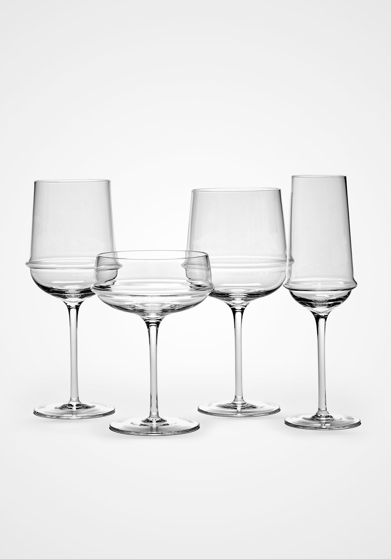 Kelly Wearstler Dune Champagne Coupe, Set of 4