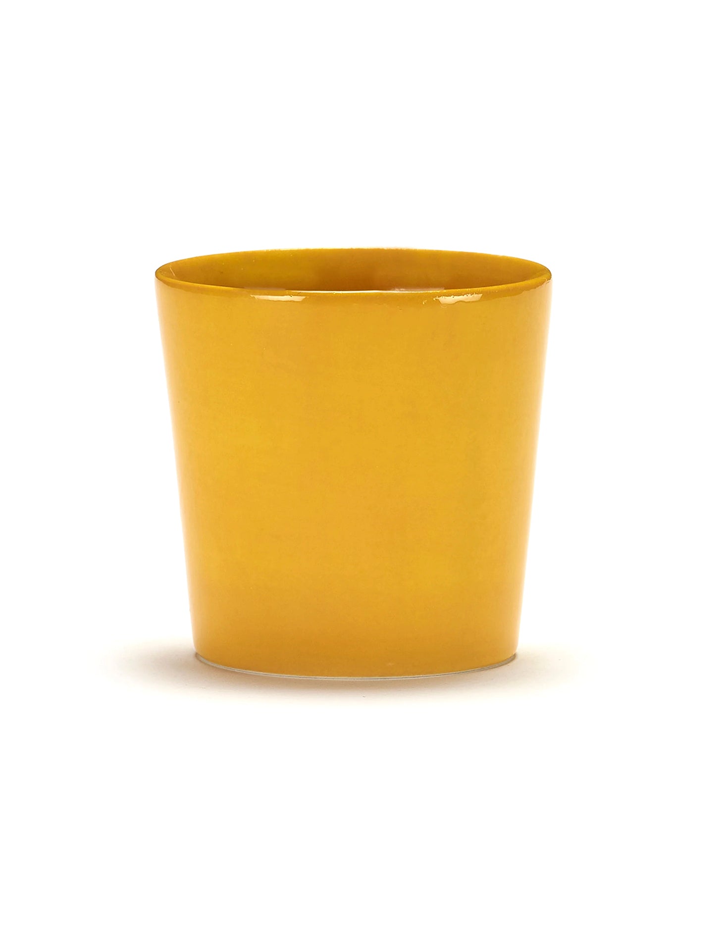 Feast Sunny Yellow Coffee Cup, Set of 4