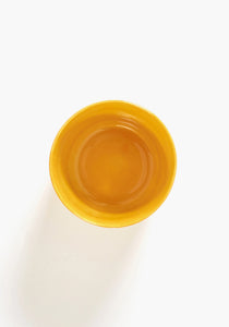 Feast Sunny Yellow Coffee Cup, Set of 4