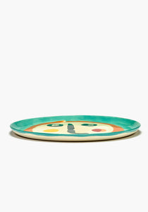 Feast Face Serving Plate