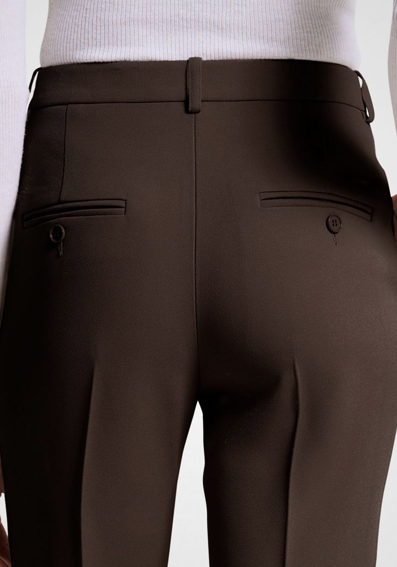 Samantha Double Crepe Sablé Pant