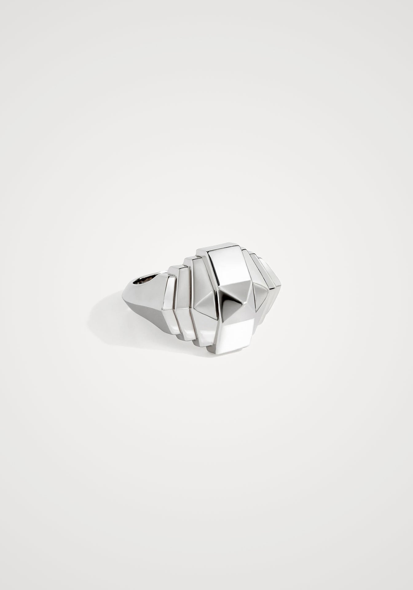 Rockaway Mini Pyramid, 925 Silver Ring