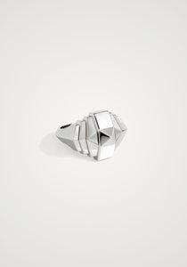 Rockaway Mini Pyramid, 925 Silver Ring