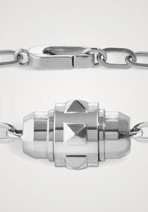 Rockaway Spinner, 925 Silver Bracelet