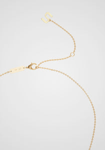 Armor Delphi, 18K Yellow Gold + Pavé Diamond Necklace