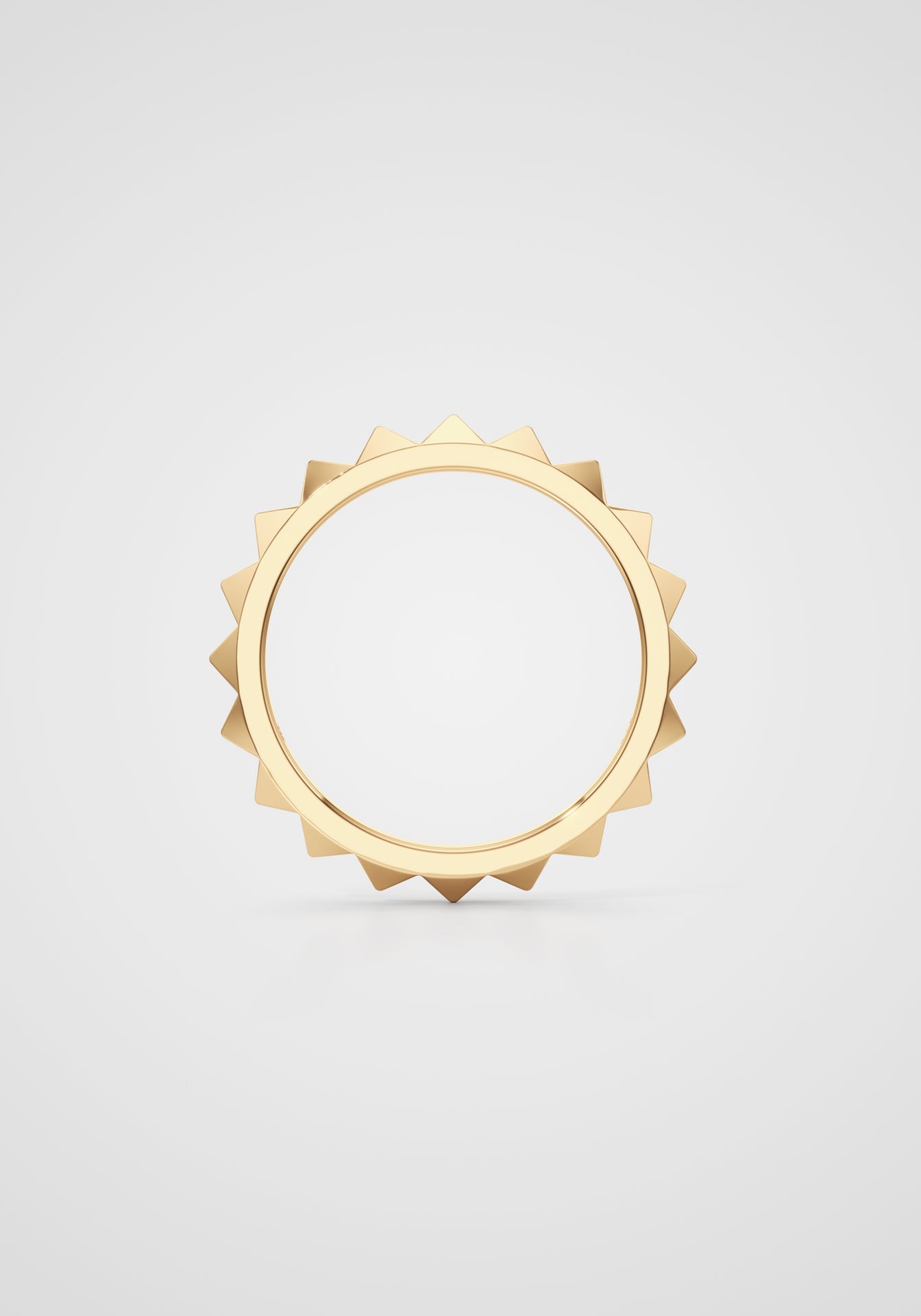 Armor, 18K Yellow Gold Trilliant Large Band