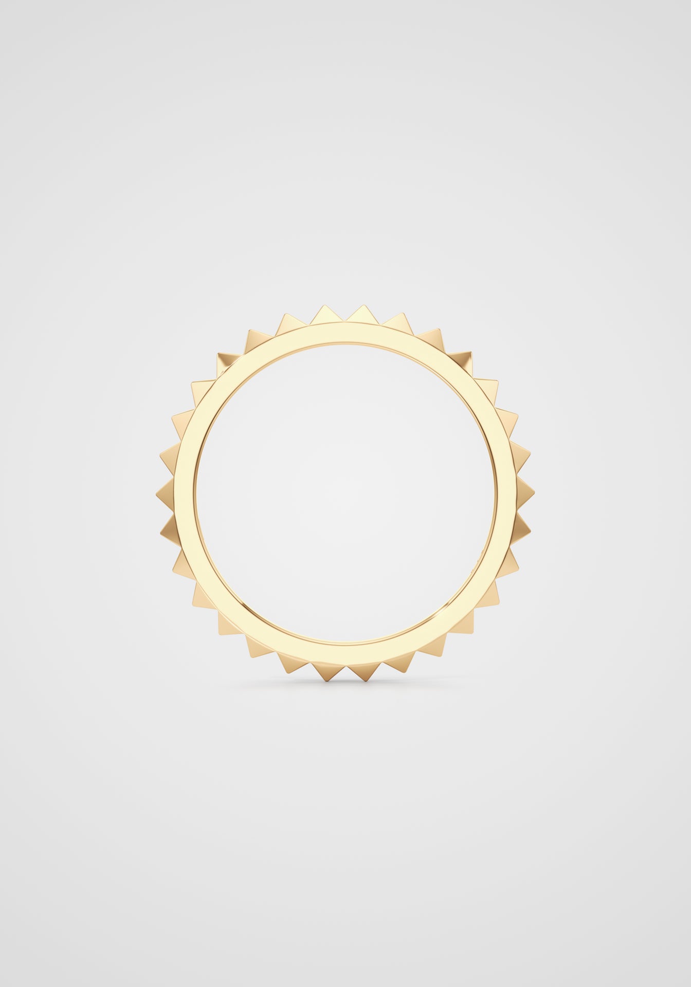 Armor, 18K Yellow Gold Trilliant Small Band