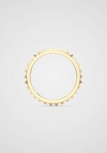 Armor, 18K Yellow Gold Trilliant Small Band