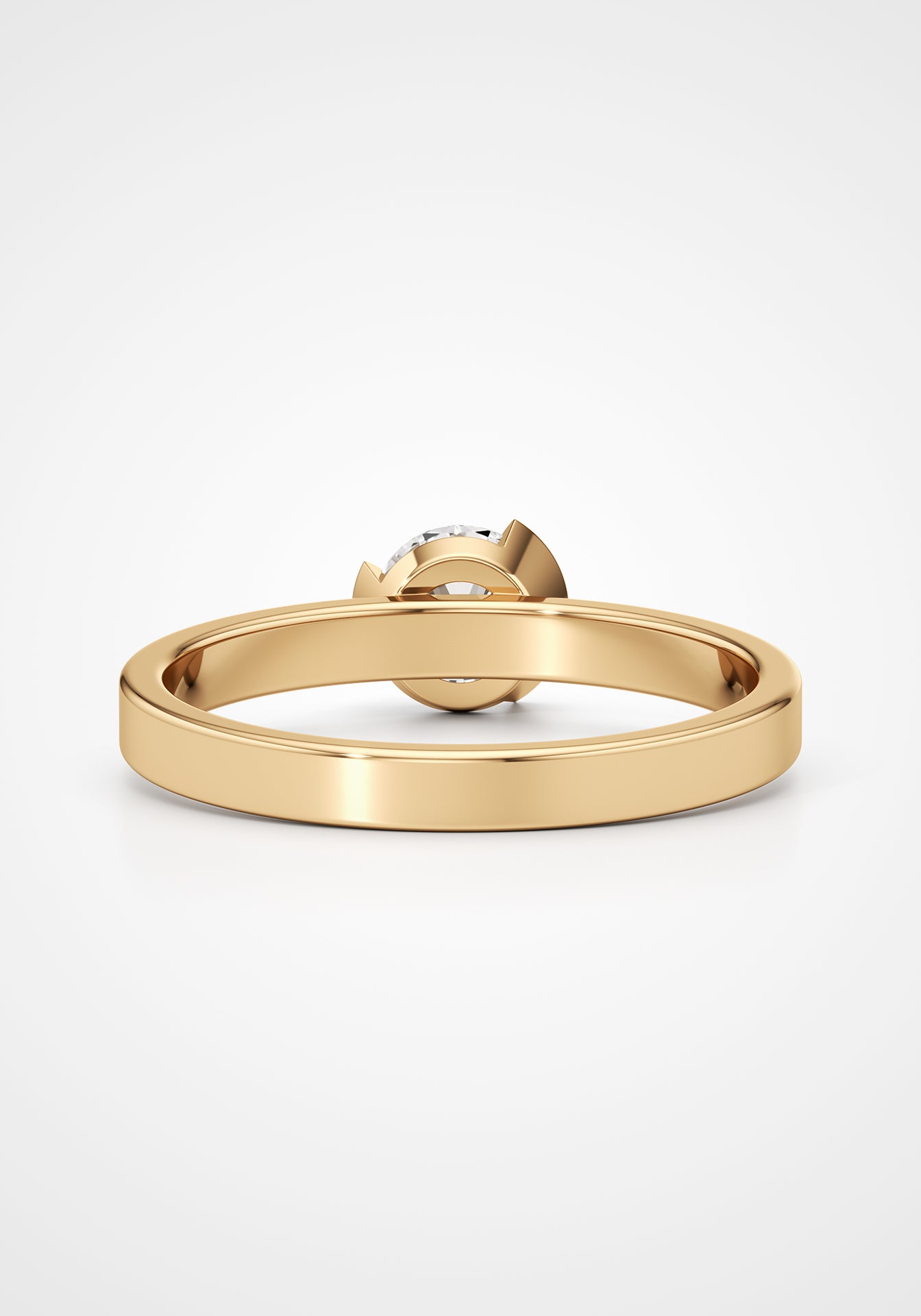 Meta Dahlia, 18K Yellow Gold + Diamond Ring