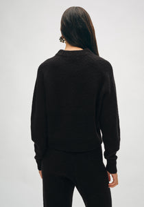 Merino Cashmere Boucle Sweatshirt