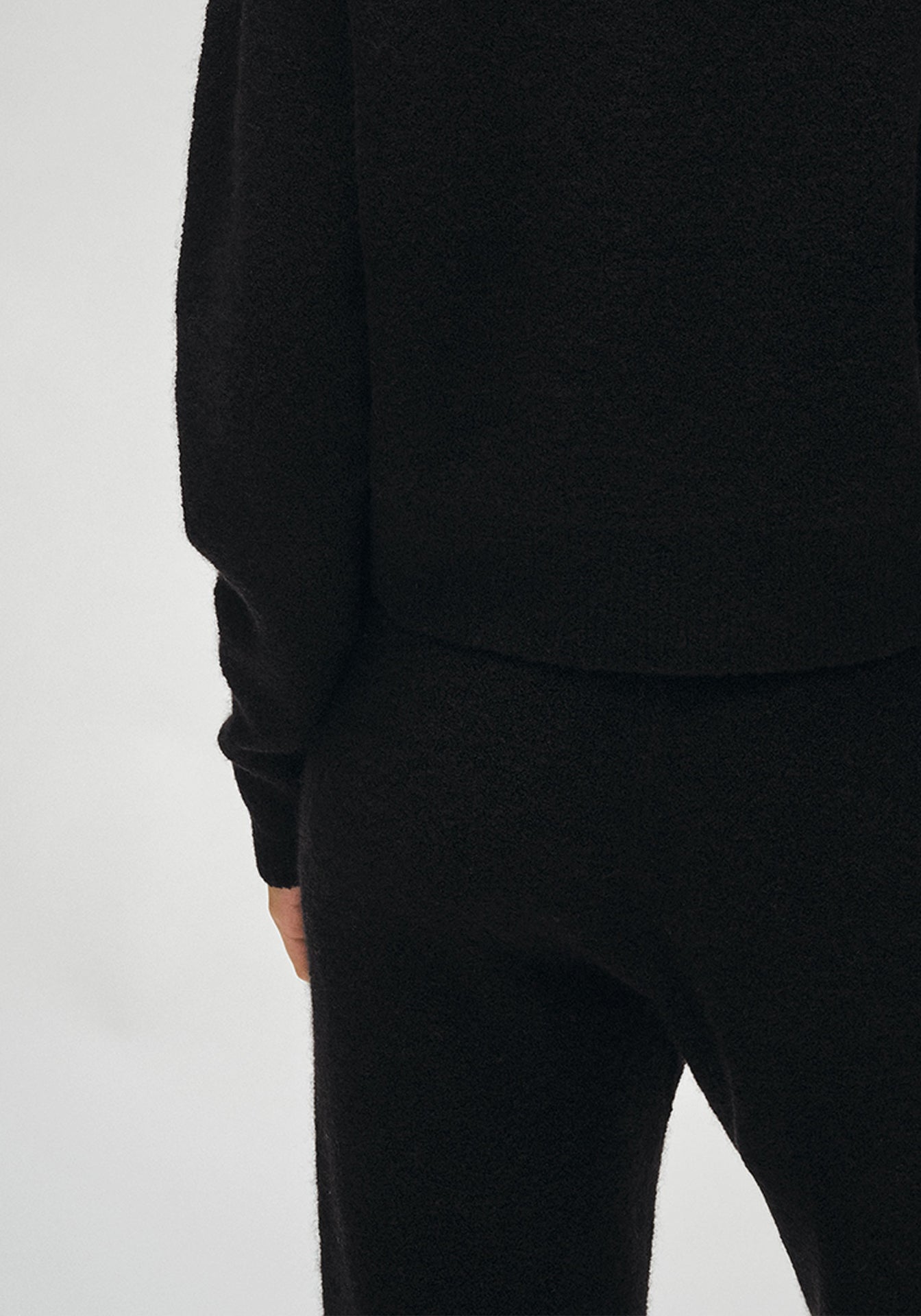 Merino Cashmere Boucle Sweatshirt