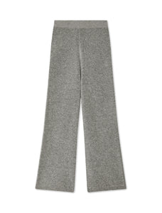 Merino Cashmere Boucle Wide Leg Pant