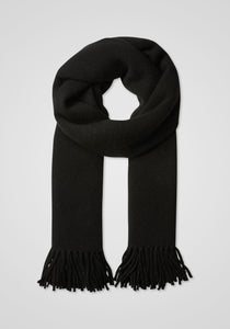 Merino Cashmere Tassel Scarf