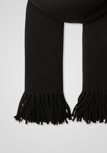 Merino Cashmere Tassel Scarf