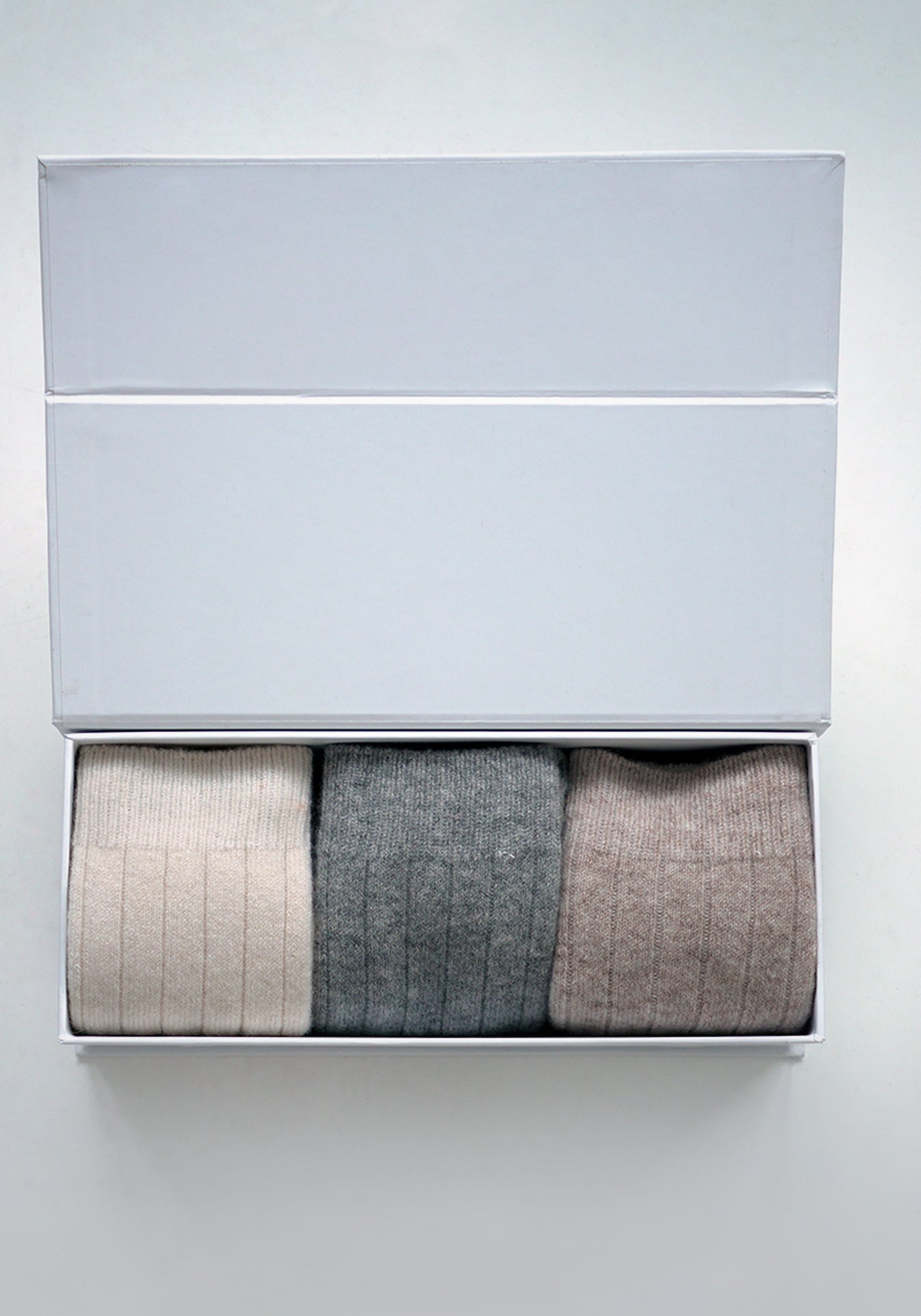 Cashmere Ribbed Sock Pack