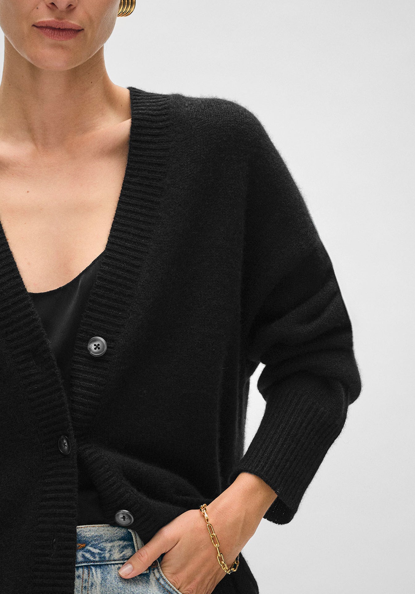 Cashmere Luxe Pocket Cardigan