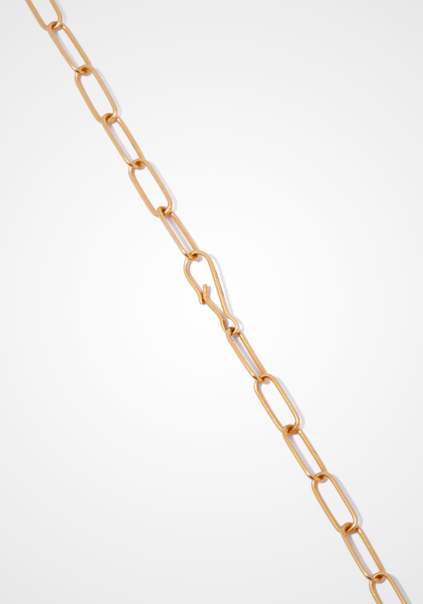 Mini Cable Chain Large, 14K Yellow Gold Bracelet
