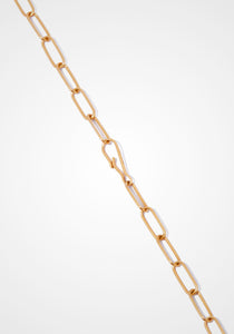 Mini Cable Chain Large, 14K Yellow Gold Bracelet