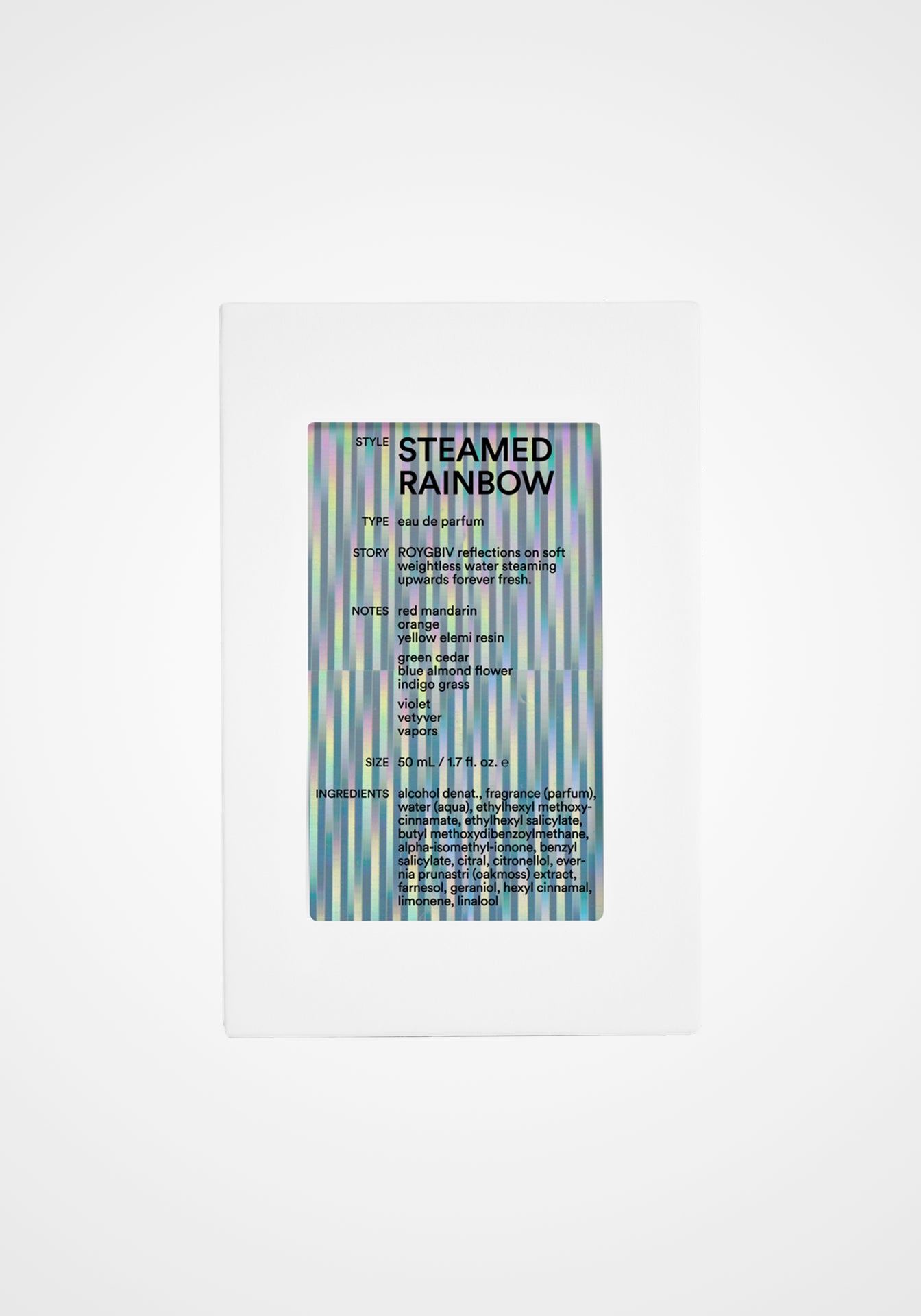 Steamed Rainbow Eau De Parfum, 50ml