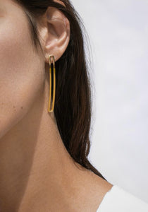 Étreintes, 18K Yellow Gold Long Earring